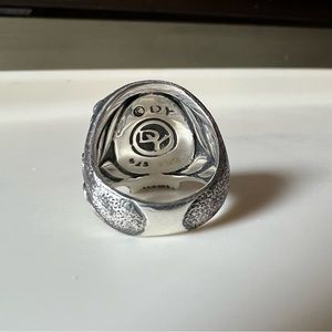 David Yurman Skull Ring Size 8